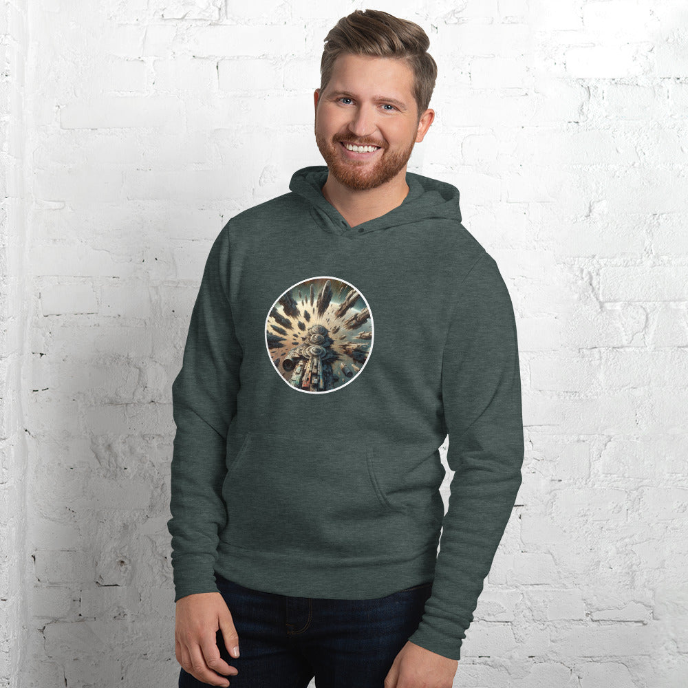 Unisex hoodie - Planet Spaceship