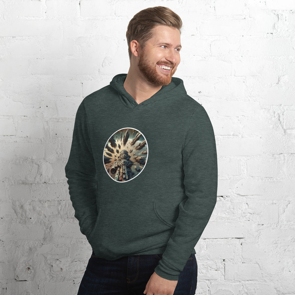 Unisex hoodie - Planet Spaceship